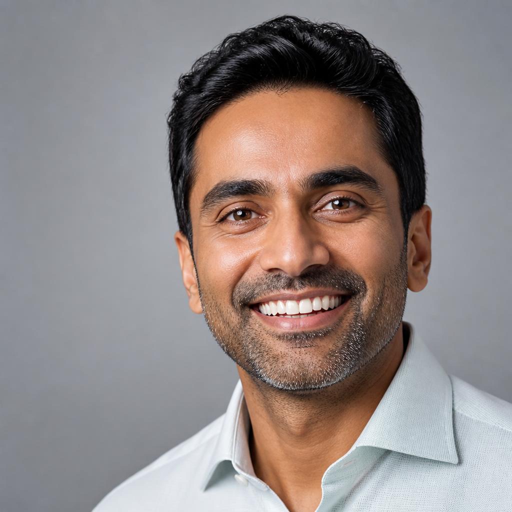 Patient smiling after treatment at Elite Dental